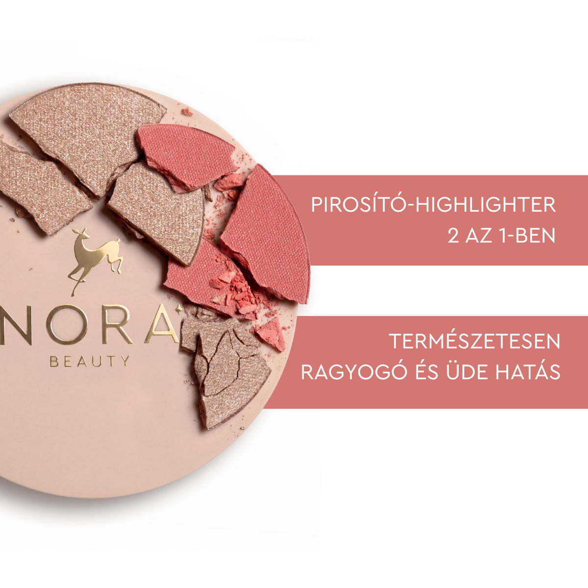 Pirosító és Highlighter Duó 2 in1