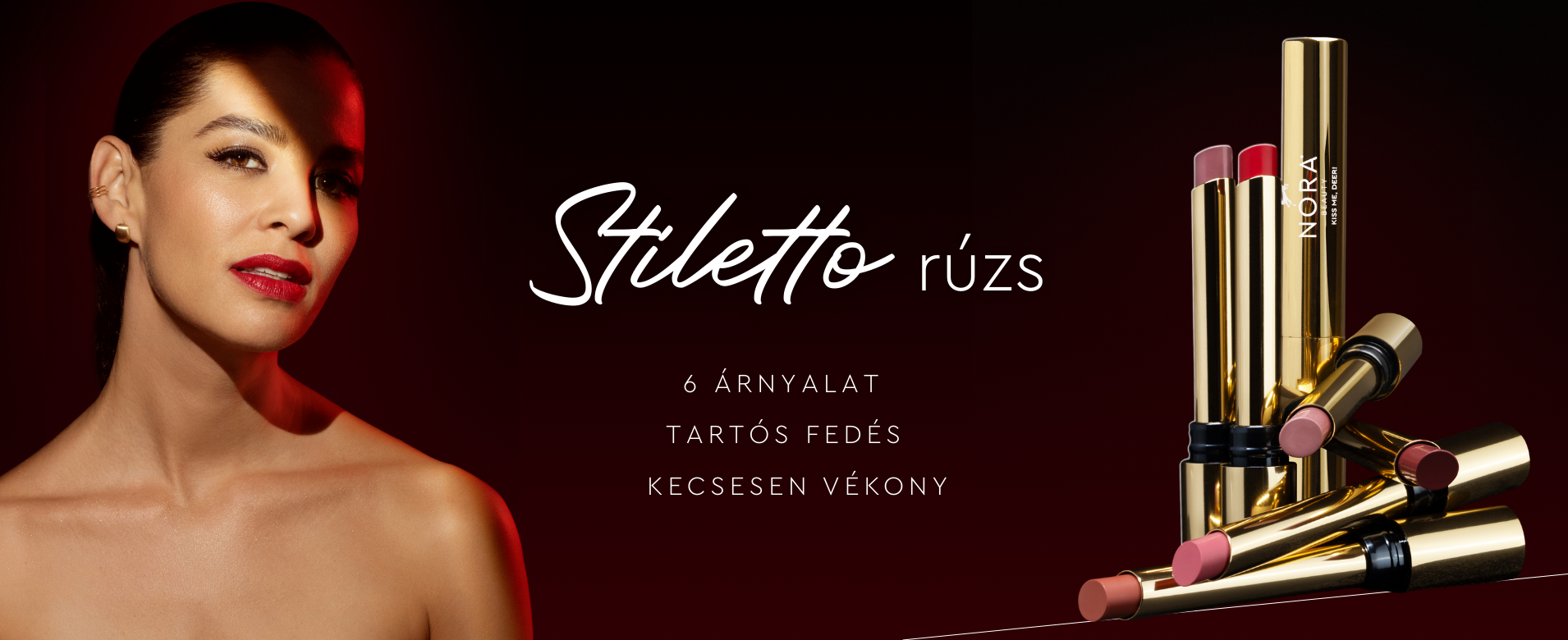 Nora Beauty Siletto rúzs