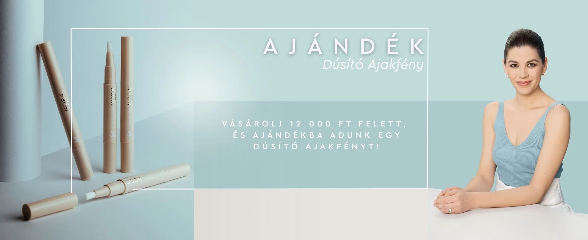 Ajándék dúsító ajakfény