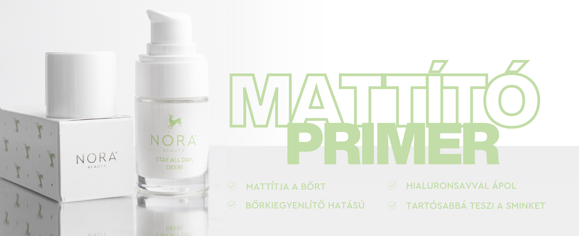 Nora Beauty Mattító Primer