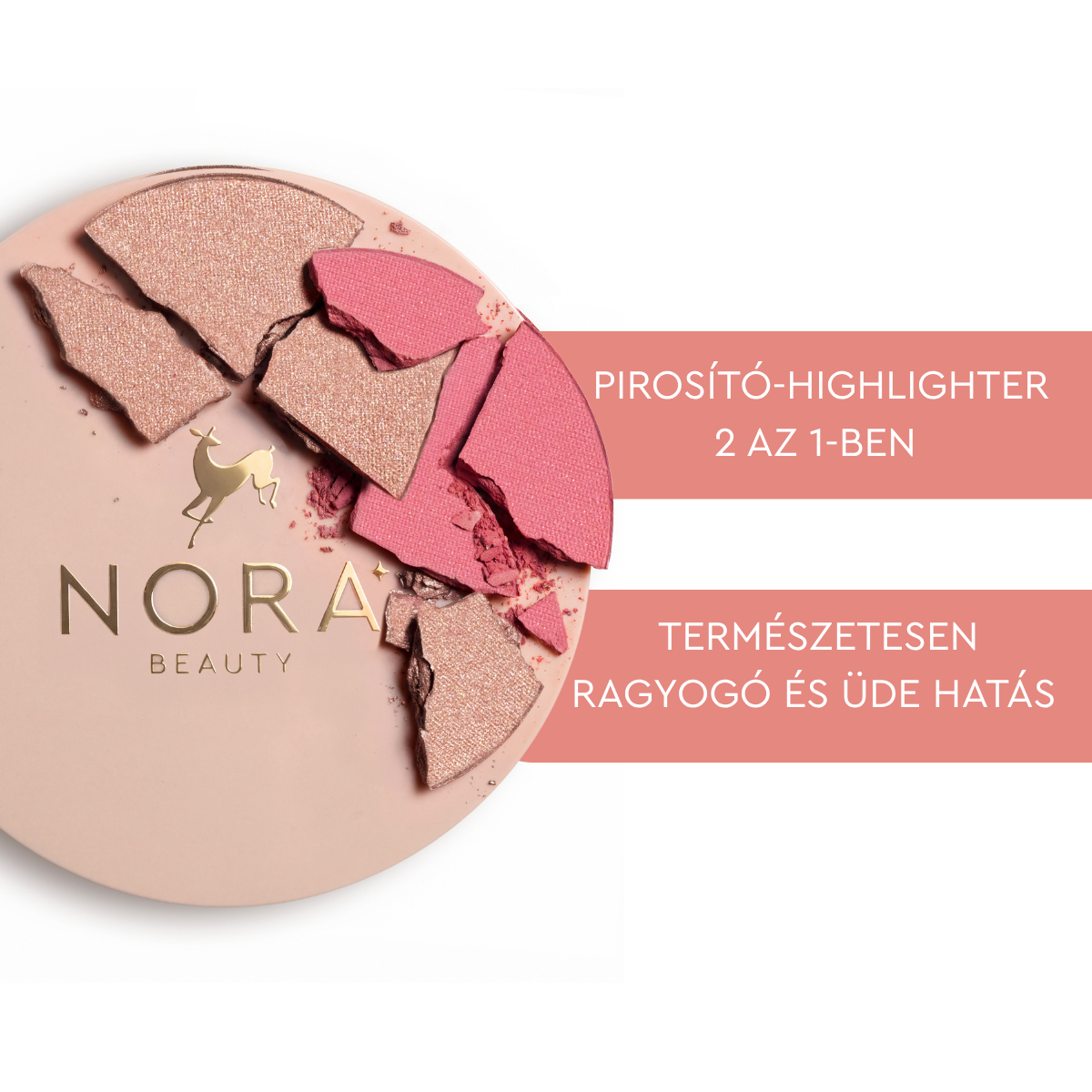 Pirosító és Highlighter Duó 2 in1