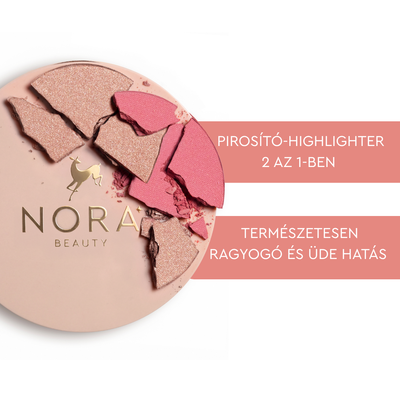 Pirosító és Highlighter Duó 2 in1