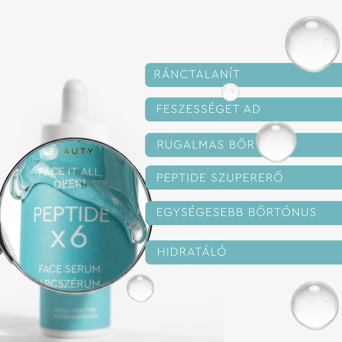 Nora Beauty Peptide x 6 arcszérum