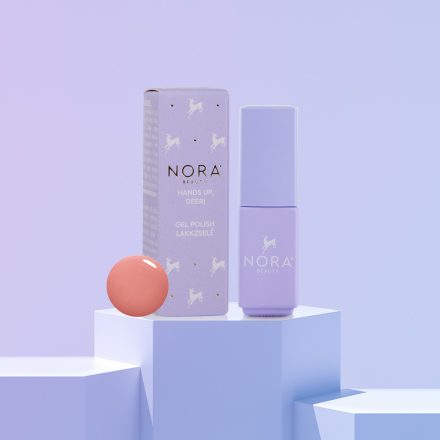 Nora Beauty Lakkzselé (géllakk) HD-02 Peach Perfection