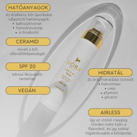 Nora Beauty Nappali hidratáló krém érzékeny bőrre
