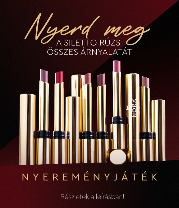 Nora Beauty Stiletto Rúzs nyereményjáték